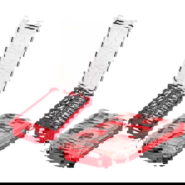 Ratchet & Socket Set Socket Set: 32 Pc, 3/8